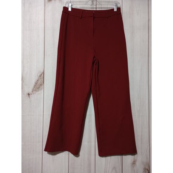 Bagatelle Pants Ladies Large Red Capri straight leg - Picture 1 of 6